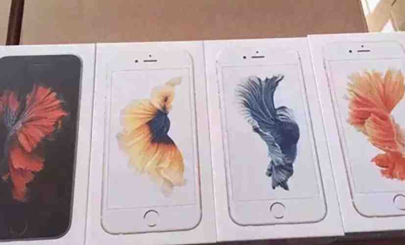 iPhone 6s packaging
