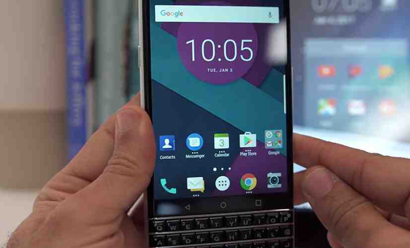 BlackBerry KeyOne launching in April with Android 7.1 and physical keyboard in tow