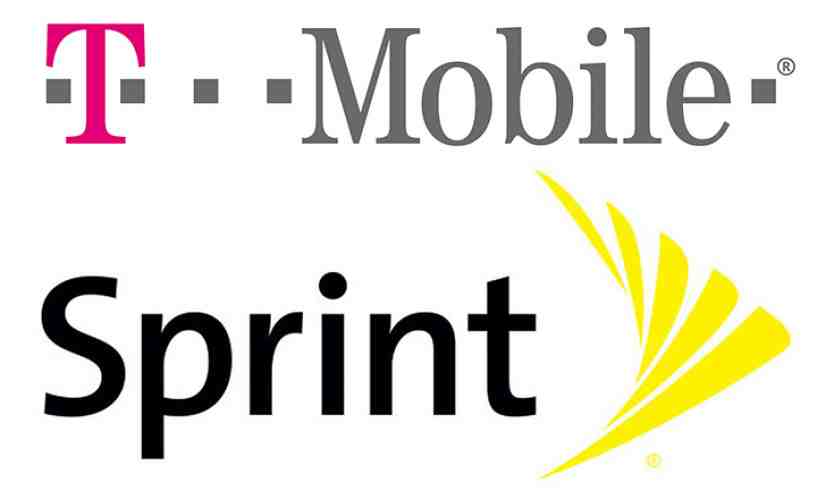 T-Mobile Sprint logos