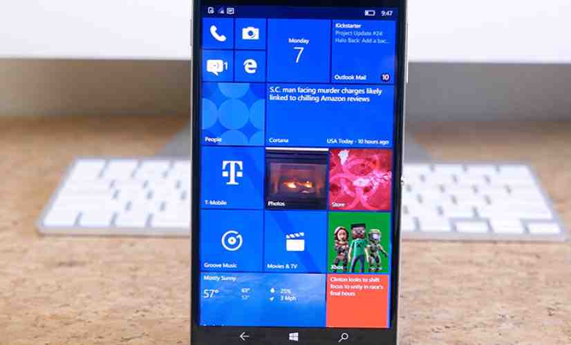 Alcatel Idol 4S with Windows 10 Mobile