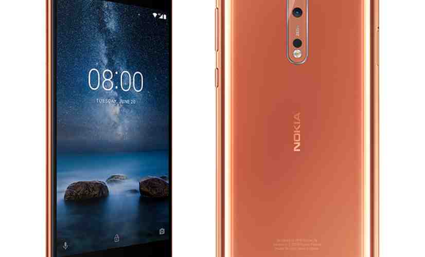 Nokia 8 official with dual 13-megapixel rear cameras, 5.3-inch Quad HD display