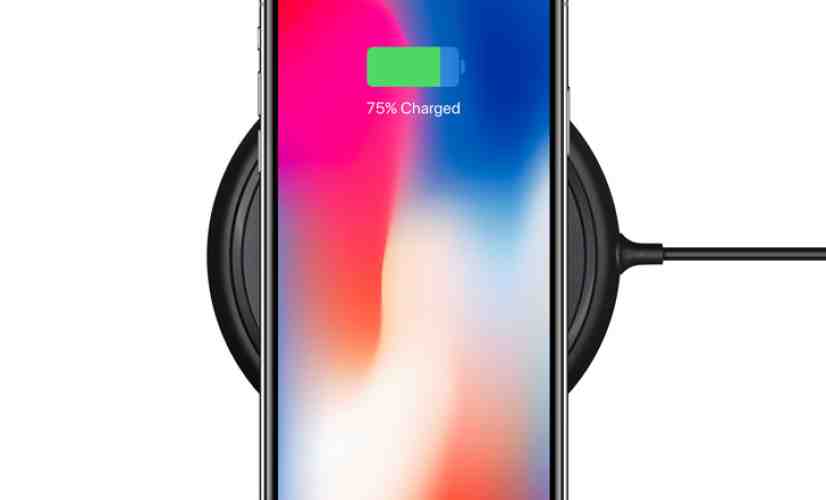 iPhone X wireless charging