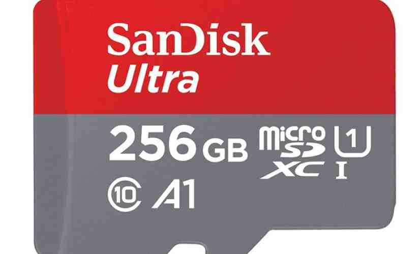 SanDisk 256GB microSD card