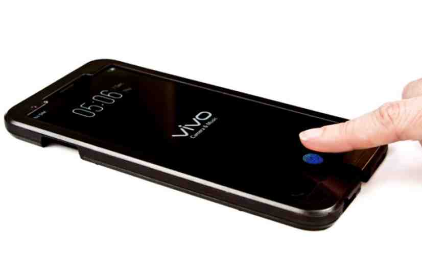 Vivo in-display fingerprint sensor