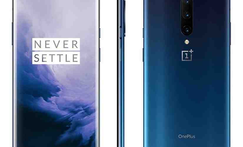 OnePlus 7 Pro leaks in clear images that show Nebula Blue, Mirror Grey colors 