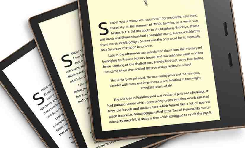 Amazon's new Kindle Oasis lets you adjust color of its front light