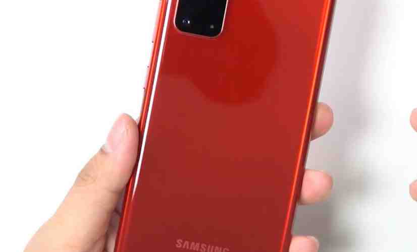 Galaxy S20+ and Galaxy Buds+ get Aura Red color option