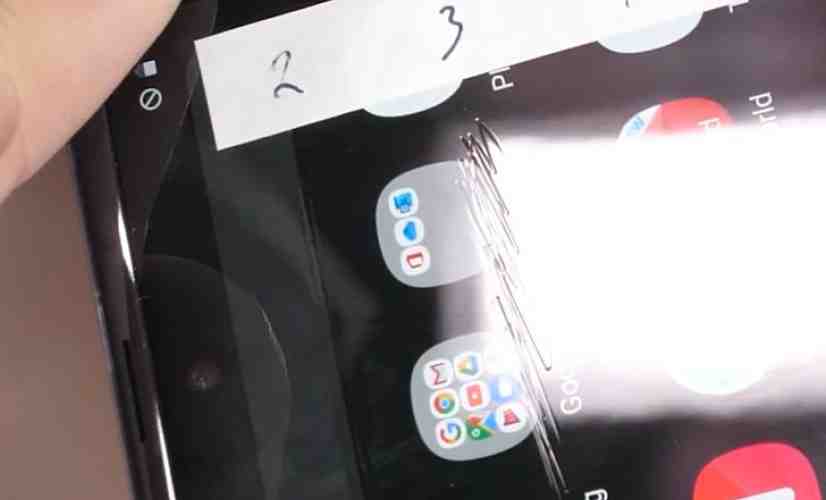 Galaxy Z Flip's glass display subjected to durability test, may not be as tough as anticipated
