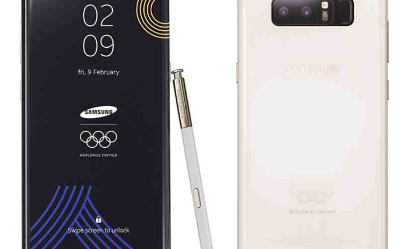 Samsung Galaxy Note 8 2018 Winter Olympics