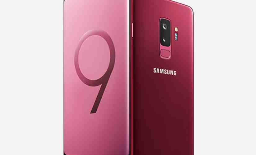 Samsung Galaxy S9 red