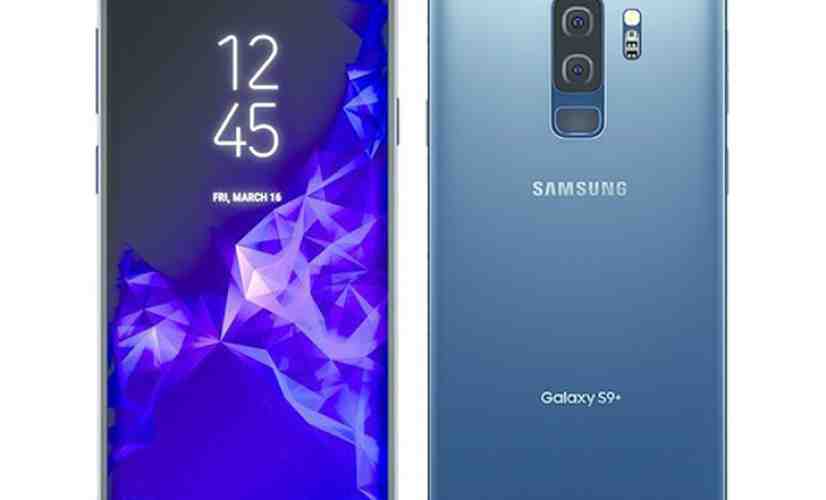 Samsung Galaxy S9+ Coral Blue image leak