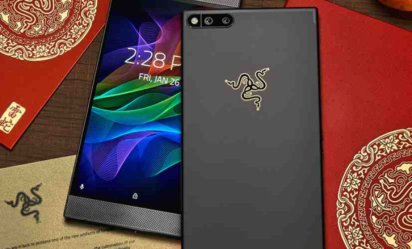 Gold Razer Phone