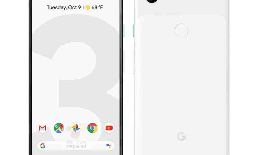 Google Pixel 3 XL in white