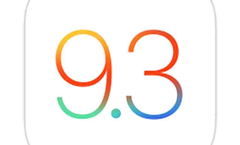iOS 9.3 logo