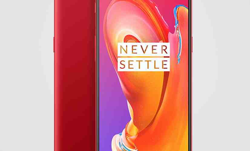 Lava Red OnePlus 5T