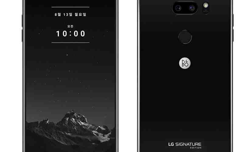 LG Signature Edition ultra-premium smartphone