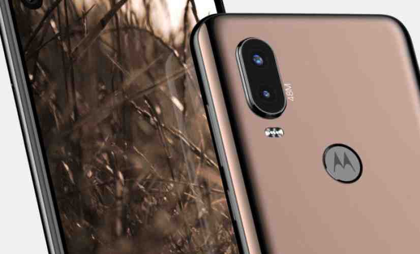 Motorola P40 renders hint at 6.2-inch hole-punch display, 48MP rear camera