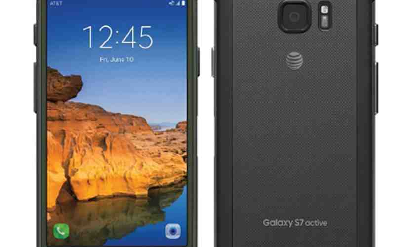 Samsung Galaxy S7 Active leak black