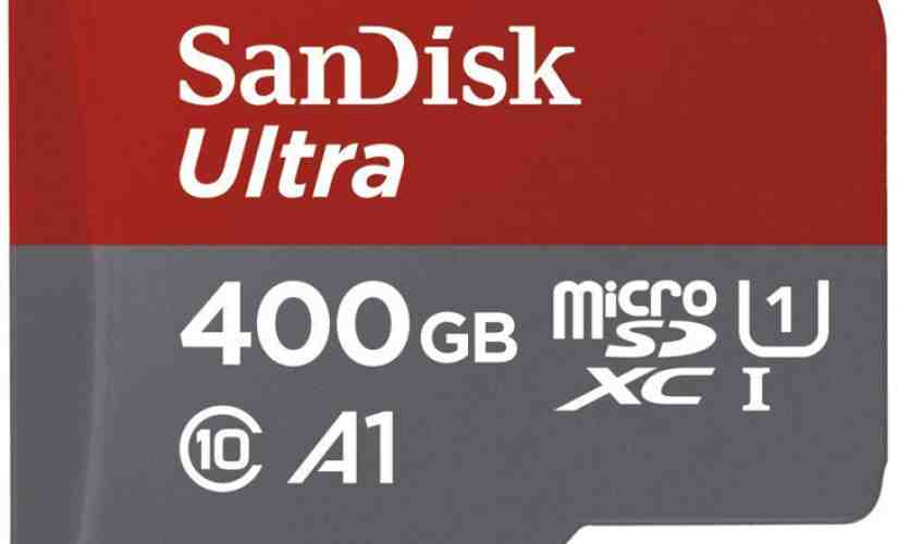 SanDisk 400GB microSD card