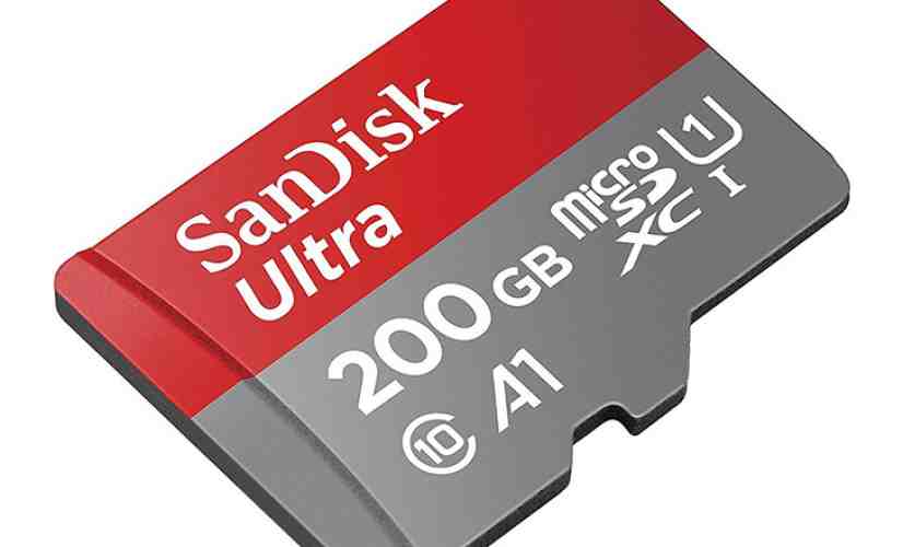 SanDisk 200GB microSD card