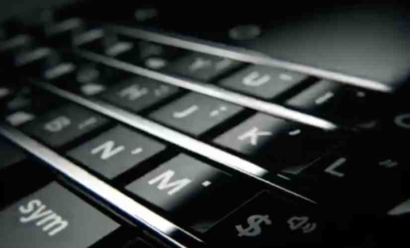 BlackBerry Android physical keyboard teaser