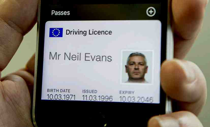 UK digital driver's license