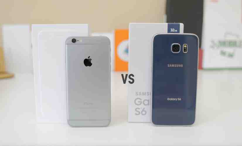 Samsung Galaxy S6 vs iPhone 6: Comparison