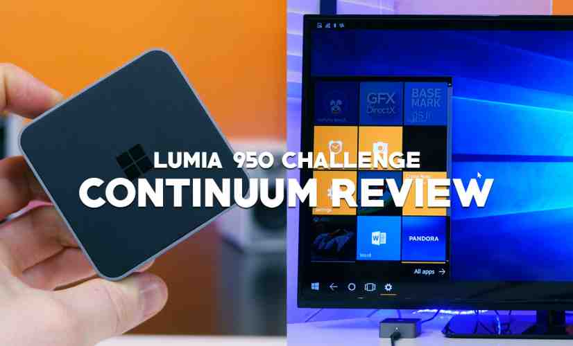 Lumia 950 Challenge - Is Continuum Worth It? - PhoneDog