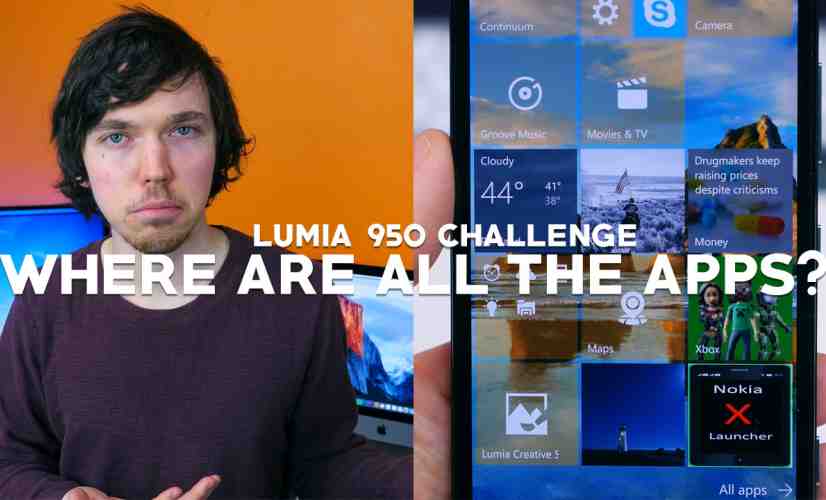 Lumia 950 Challenge - Where are all the apps? - PhoneDog