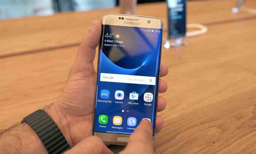Samsung Galaxy S7 edge hands on