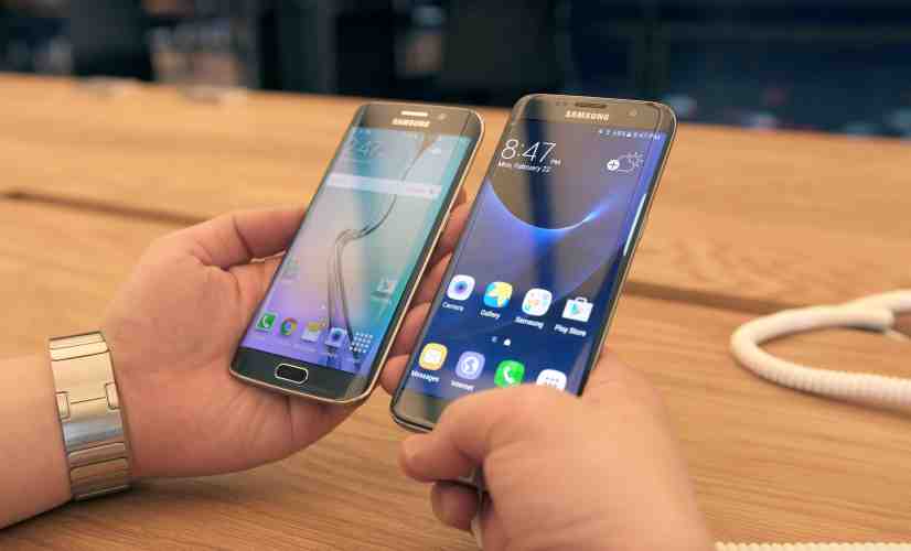 Samsung Galaxy S7, S7 edge comparison