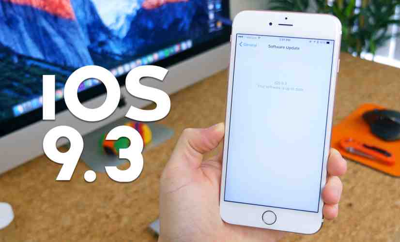 iOS 9.3 Overview: Night Shift, Password Protected Notes and more! - PhoneDog
