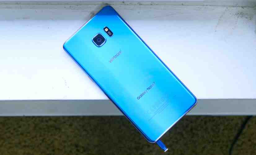 Samsung Galaxy Note 7 Coral Blue: Hands-On - PhoneDog