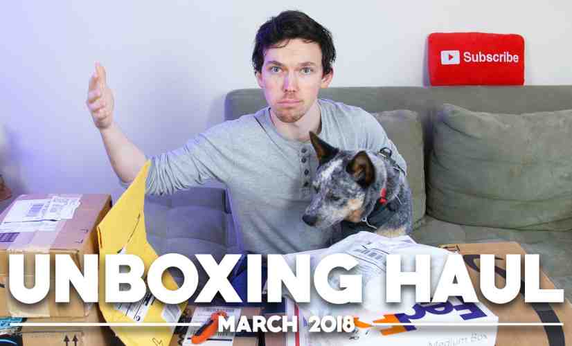 Unboxing Haul With Arlo the Phone Dog! (March 2018) - PhoneDog