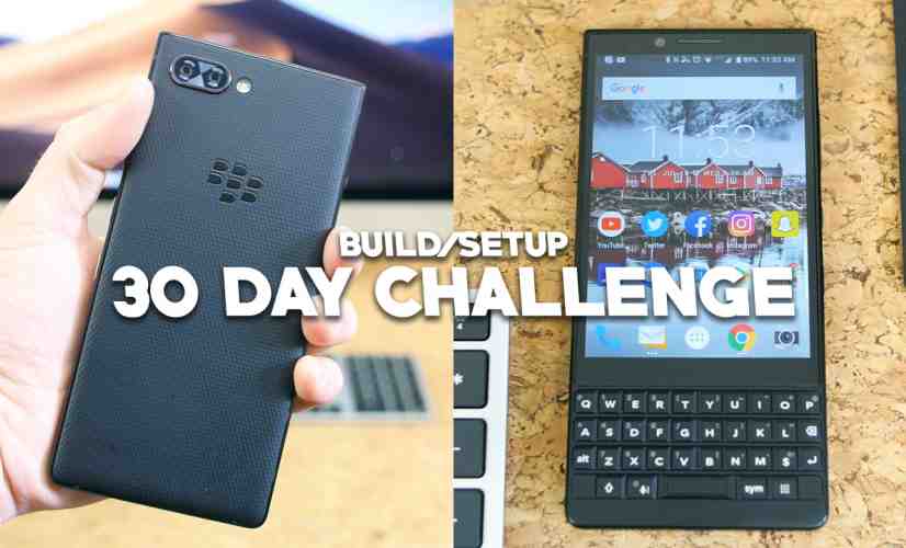 BlackBerry Key2 30 Day Challenge: Display Bezels, Convenient Buttons, and App Tutorial Screens