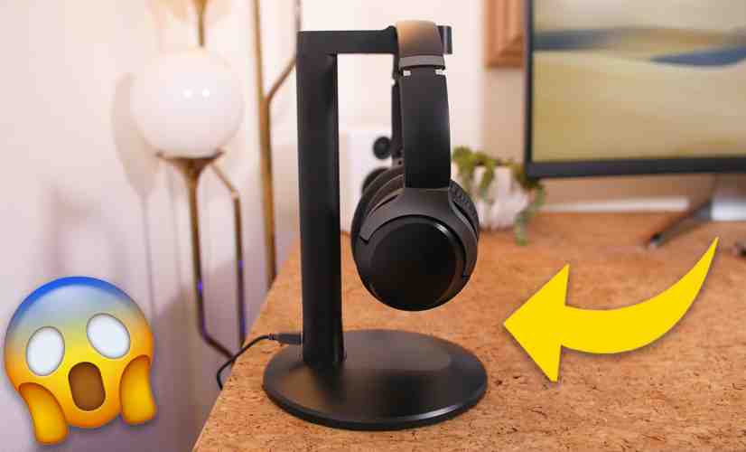 These Headphones Include a Charging Stand!